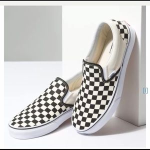 checkered vans